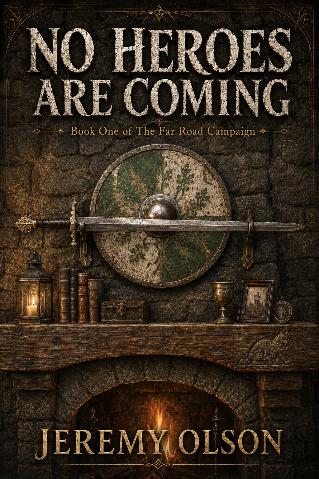 Cover of No Heroes Are Coming by Jeremy Olson